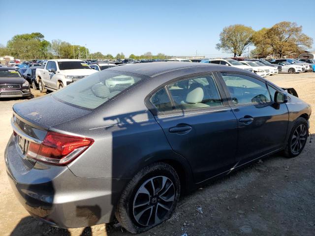 19XFB2F96DE052316 - 2013 HONDA CIVIC EXL ნაცრისფერი ფოტო 3