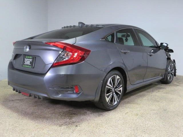 2HGFC1F70HH645185 - 2017 HONDA CIVIC EXL GRAY photo 3