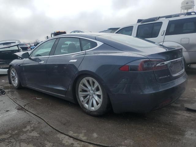 5YJSA1E27JF289676 - 2018 TESLA MODEL S 蓝色 照片 2