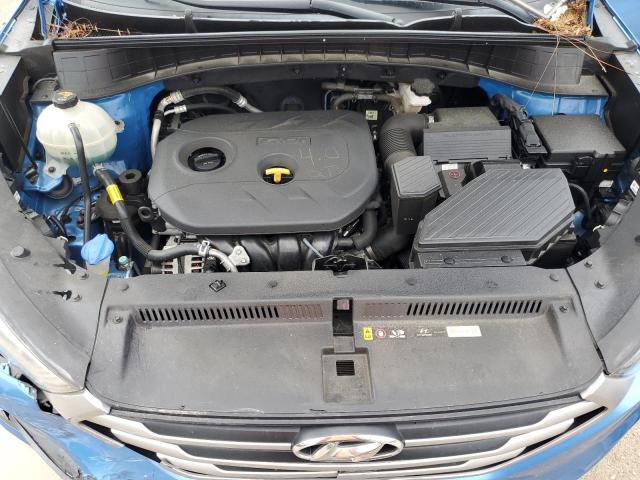 KM8J33A46JU663383 - 2018 HYUNDAI TUCSON SEL BLUE photo 11