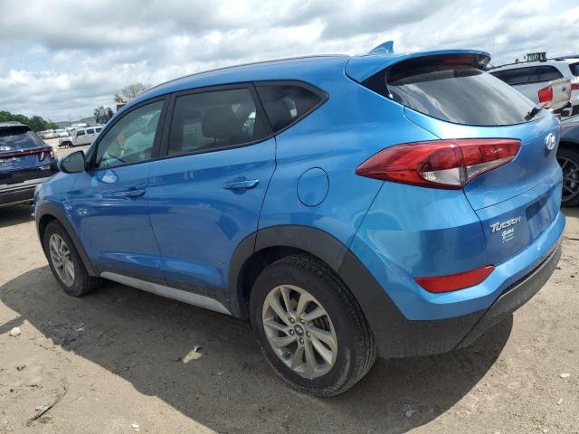 KM8J33A46JU663383 - 2018 HYUNDAI TUCSON SEL BLUE photo 2