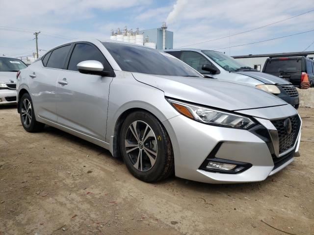 3N1AB8CV0LY215654 - 2020 NISSAN SENTRA SV SILVER photo 4