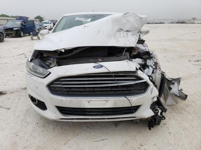 3FA6P0K97GR369875 - 2016 FORD FUSION TITANIUM WHITE photo 5