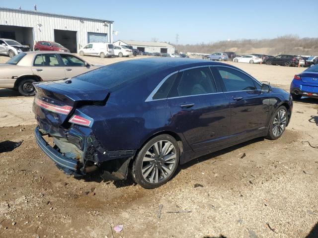 3LN6L5E98HR622360 - 2017 LINCOLN MKZ RESERVE BLUE photo 3