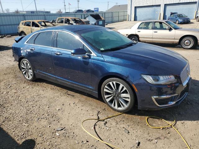 3LN6L5E98HR622360 - 2017 LINCOLN MKZ RESERVE BLUE photo 4