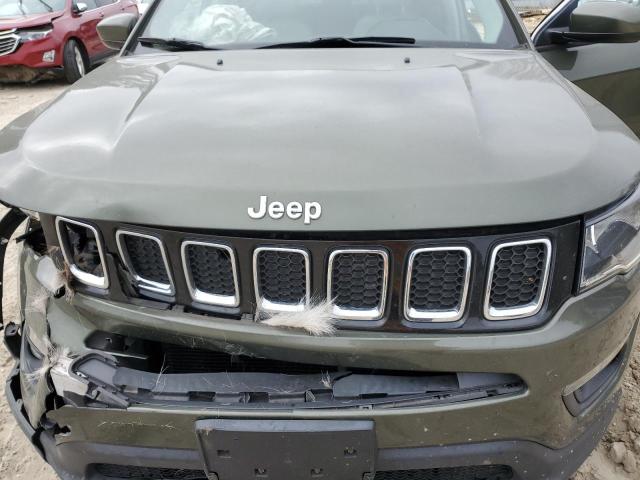 3C4NJCBB6JT228754 - 2018 JEEP COMPASS LATITUDE GREEN photo 12