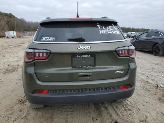 3C4NJCBB6JT228754 - 2018 JEEP COMPASS LATITUDE GREEN photo 6