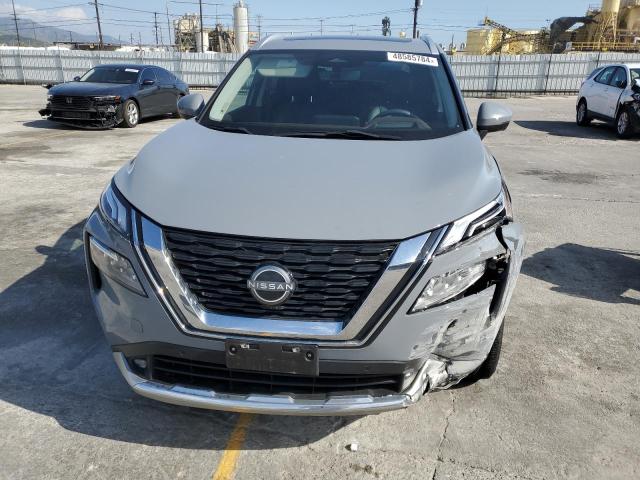 JN8BT3DC6NW118715 - 2022 NISSAN ROGUE PLATINUM GRAY photo 5