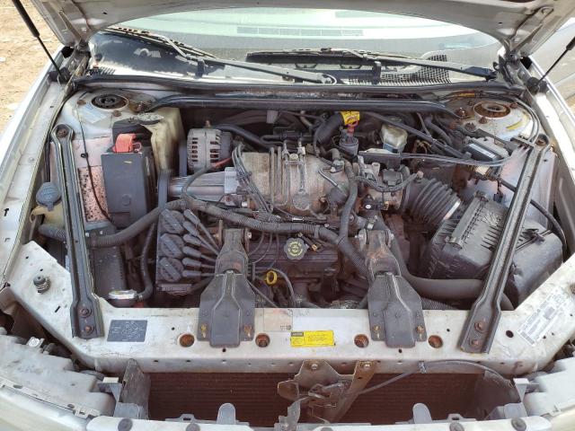 2G4WF551511170704 - 2001 BUICK REGAL GS SILVER photo 11