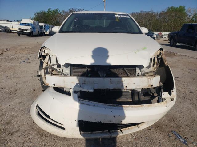 2G1WT57N991267339 - 2009 CHEVROLET IMPALA 1LT WHITE photo 5