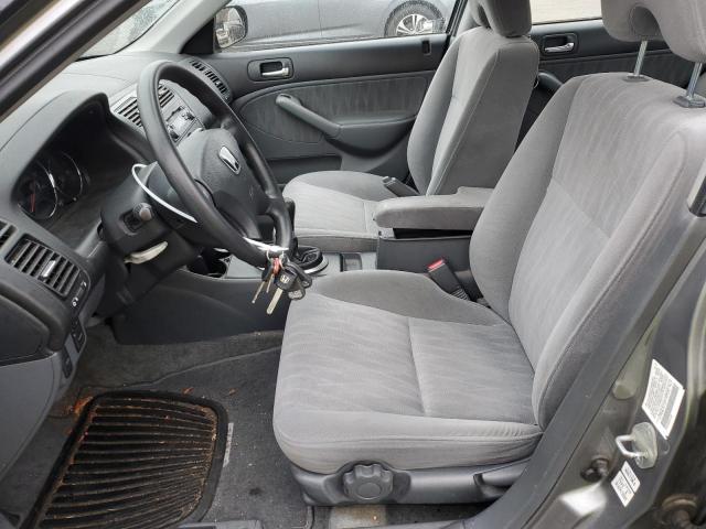 2HGES15514H507423 - 2004 HONDA CIVIC LX SILVER photo 7