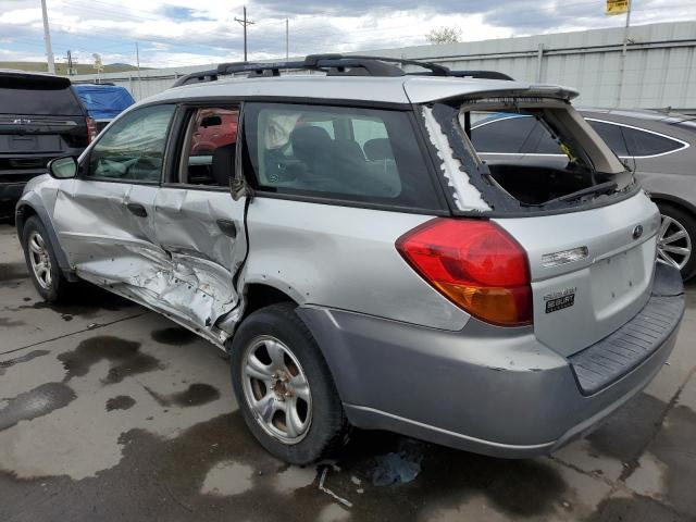 4S4BP61C277313774 - 2007 SUBARU LEGACY OUTBACK 2.5I SILVER photo 2