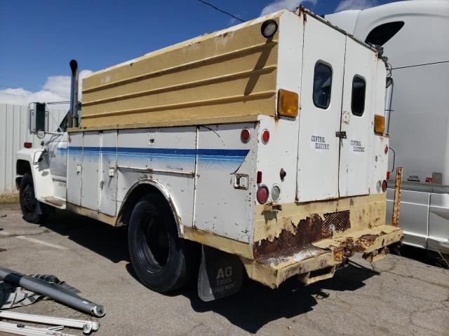 1FDNK64P2KVA00920 - 1989 FORD F600 F TWO TONE photo 2