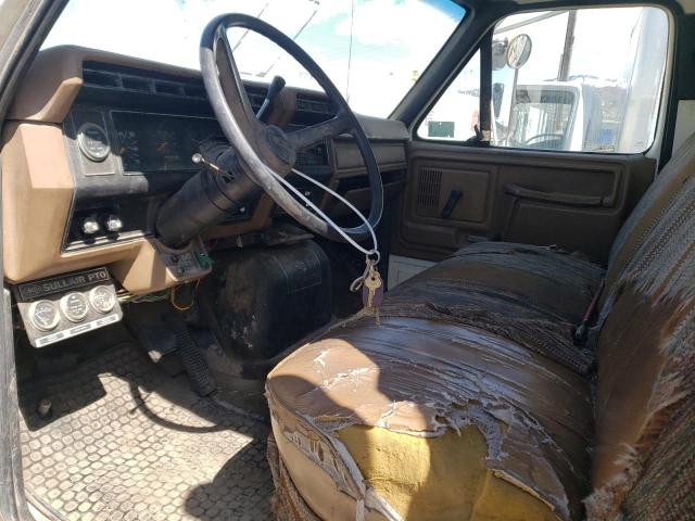 1FDNK64P2KVA00920 - 1989 FORD F600 F TWO TONE photo 8