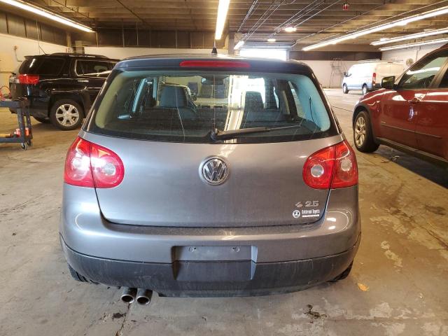 WVWCR71K47W269945 - 2007 VOLKSWAGEN RABBIT SILVER photo 6