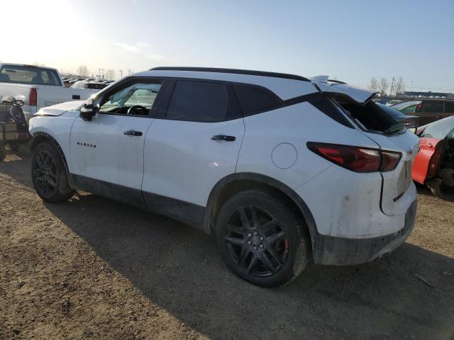 3GNKBJRS7LS653636 - 2020 CHEVROLET BLAZER 3LT WHITE photo 2