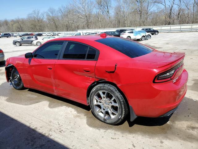 2C3CDXJG3GH147185 - 2016 DODGE CHARGER SXT RED photo 2