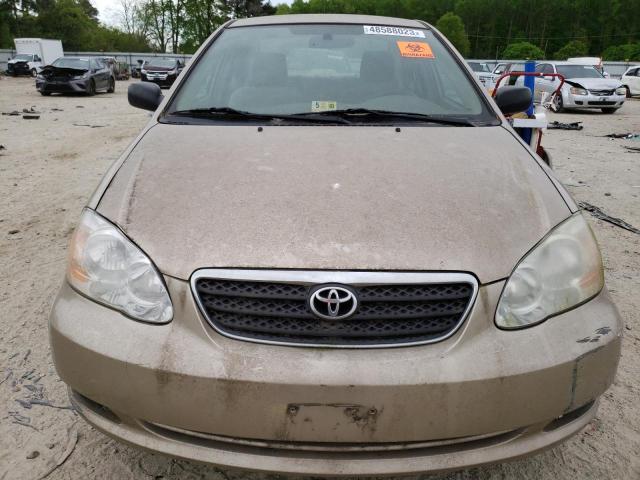 2T1BR32E96C672081 - 2006 TOYOTA COROLLA CE BROWN photo 5