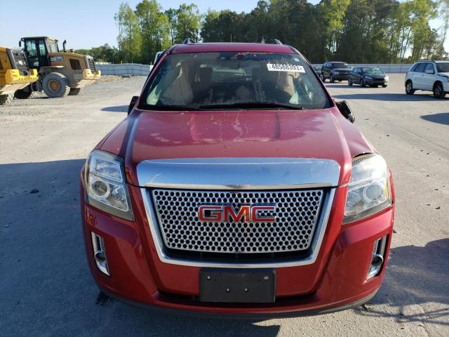 2GKFLYE31D6165074 - 2013 GMC TERRAIN DENALI RED photo 5