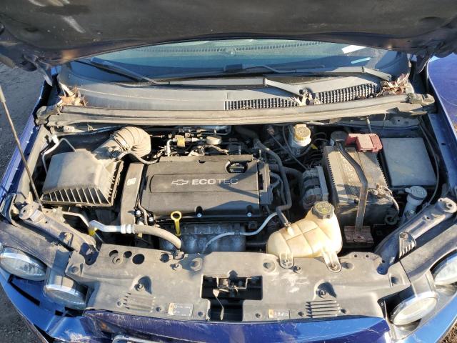 1G1JA5SH4D4205796 - 2013 CHEVROLET SONIC LS BLUE photo 11