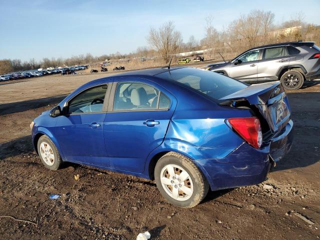 1G1JA5SH4D4205796 - 2013 CHEVROLET SONIC LS BLUE photo 2