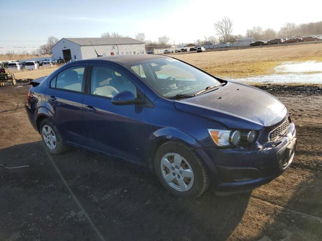 1G1JA5SH4D4205796 - 2013 CHEVROLET SONIC LS BLUE photo 4