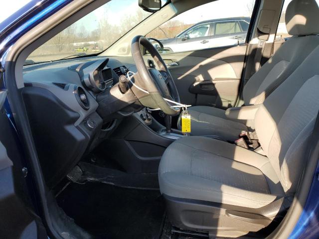1G1JA5SH4D4205796 - 2013 CHEVROLET SONIC LS BLUE photo 7