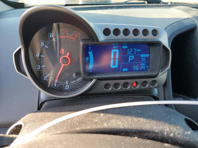 1G1JA5SH4D4205796 - 2013 CHEVROLET SONIC LS BLUE photo 9