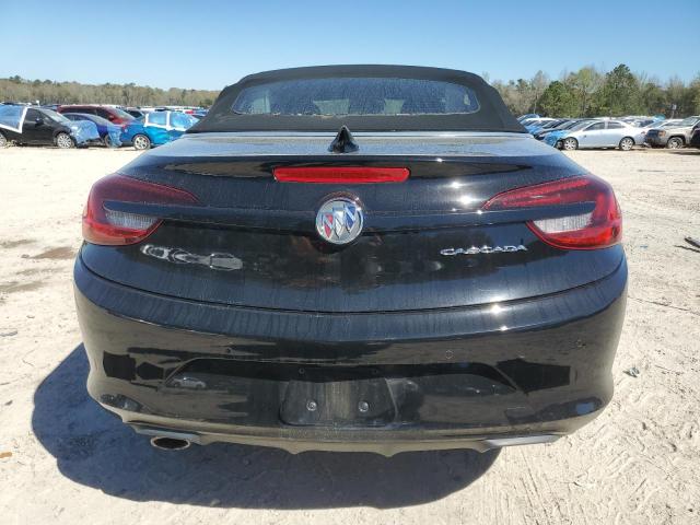 W04WJ3N5XKG332318 - 2019 BUICK CASCADA SPORT TOURING BLACK photo 6