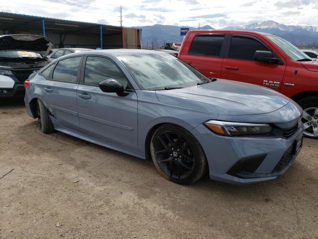 2HGFE2F57NH578255 - 2022 HONDA CIVIC SPORT 灰色 照片 4