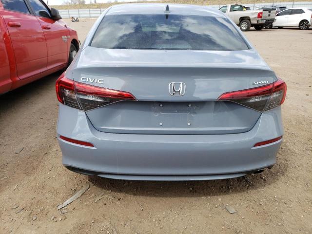 2HGFE2F57NH578255 - 2022 HONDA CIVIC SPORT 灰色 照片 6
