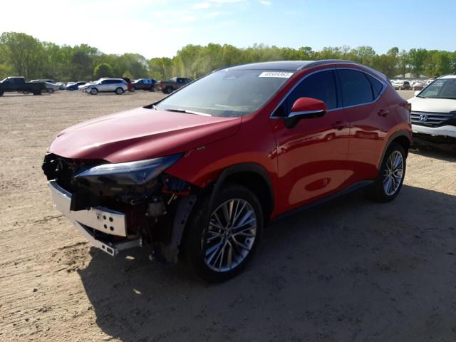 JTJHGCEZ6N2007793 - 2022 LEXUS NX 350 RED photo 1