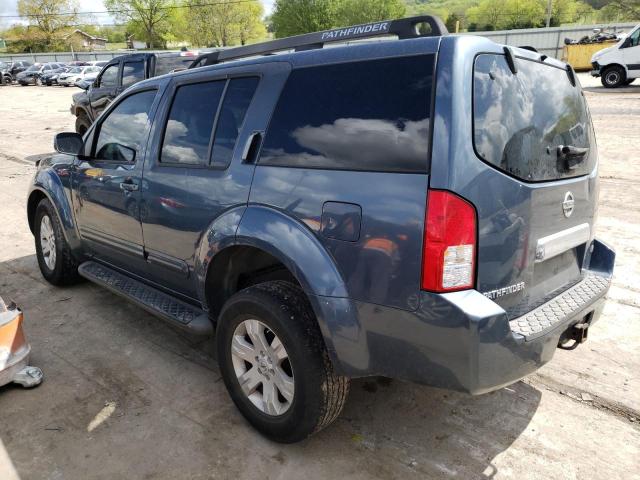 5N1AR18WX7C611554 - 2007 NISSAN PATHFINDER LE 蓝色 照片 2
