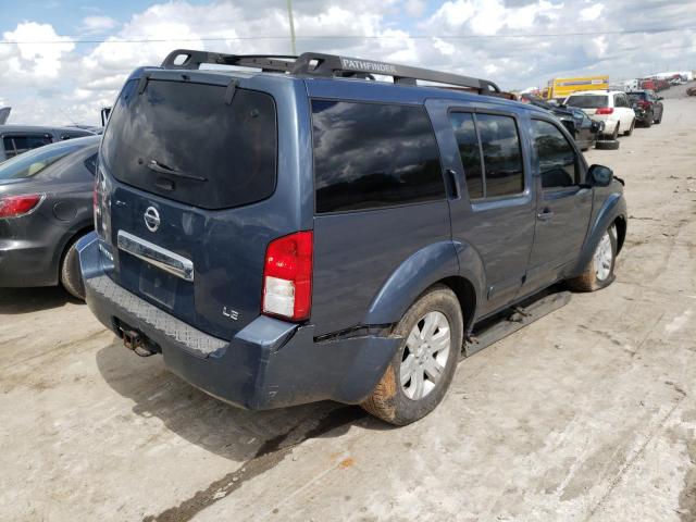 5N1AR18WX7C611554 - 2007 NISSAN PATHFINDER LE 蓝色 照片 3