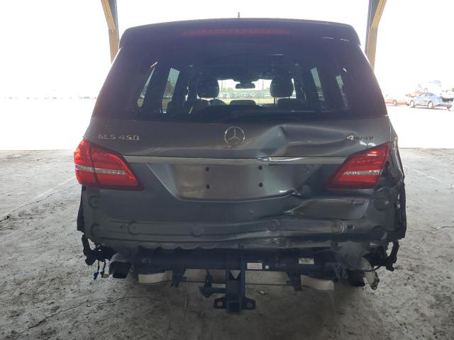 4JGDF6EE8HA857966 - 2017 MERCEDES-BENZ GLS 450 4MATIC GRAY photo 6