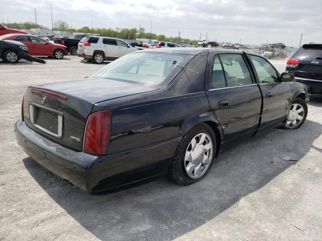 1G6KF5795YU267652 - 2000 CADILLAC DEVILLE DTS BLACK photo 3