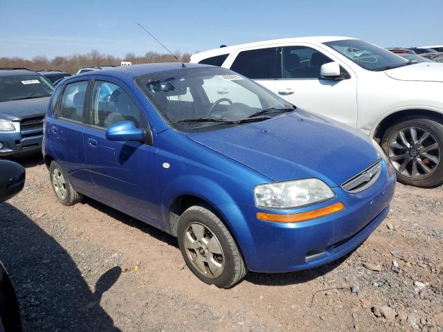 KL1TD66686B601905 - 2006 CHEVROLET AVEO BASE Mavi foto 4