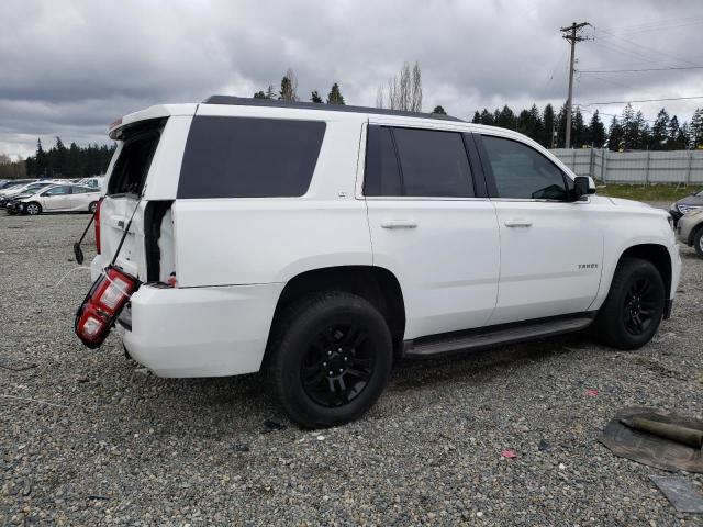 1GNSKBKCXHR120165 - 2017 CHEVROLET TAHOE K1500 LT WHITE photo 3