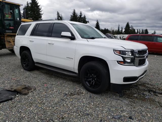 1GNSKBKCXHR120165 - 2017 CHEVROLET TAHOE K1500 LT WHITE photo 4