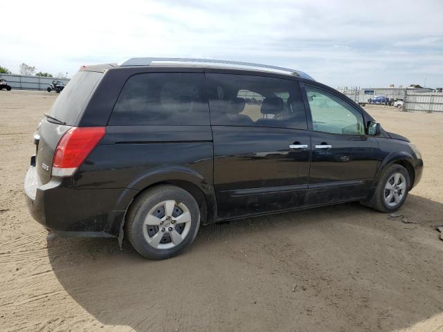 5N1BV28U87N120229 - 2007 NISSAN QUEST S BLACK photo 3