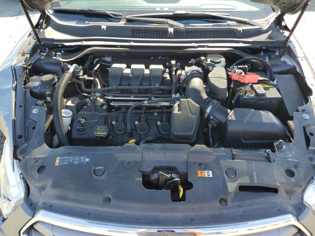 1FAHP2E88EG107018 - 2014 FORD TAURUS SEL GRAY photo 12