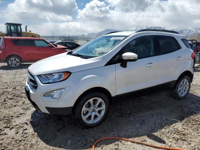 MAJ6S3GL0KC299194 - 2019 FORD ECOSPORT SE Biały zdjęcie 1