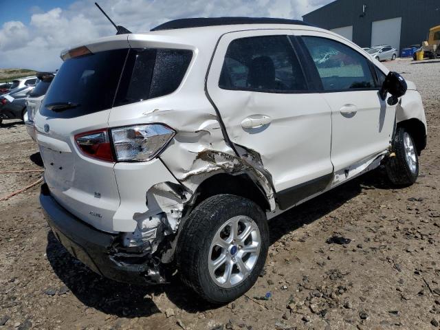 MAJ6S3GL0KC299194 - 2019 FORD ECOSPORT SE Biały zdjęcie 3