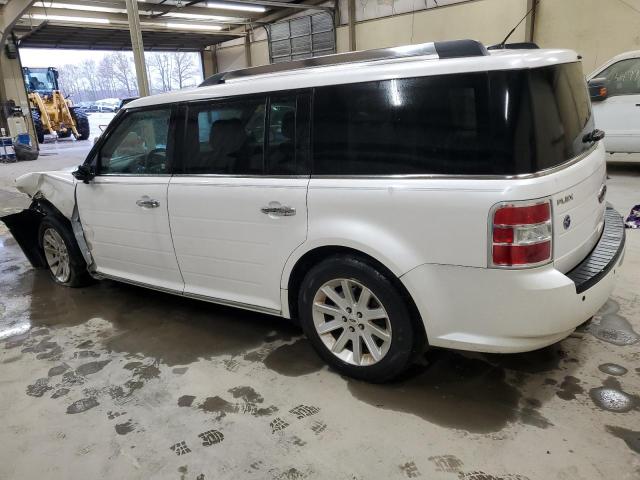 2FMGK5CC1CBD08532 - 2012 FORD FLEX SEL WHITE photo 2