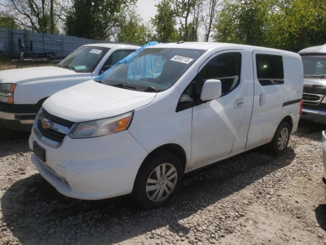 3N63M0ZN2FK712668 - 2015 CHEVROLET VAN LT WHITE photo 1