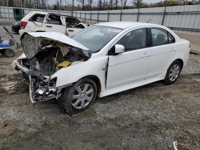 JA32U2FUXFU006701 - 2015 MITSUBISHI LANCER ES WHITE photo 1