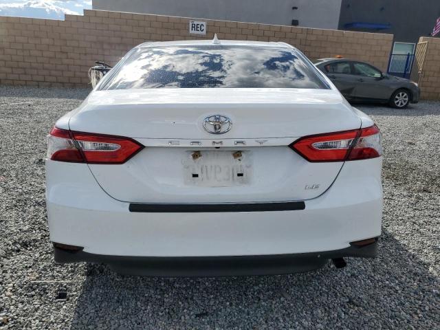 4T1B11HK5KU219450 - 2019 TOYOTA CAMRY L WHITE photo 6