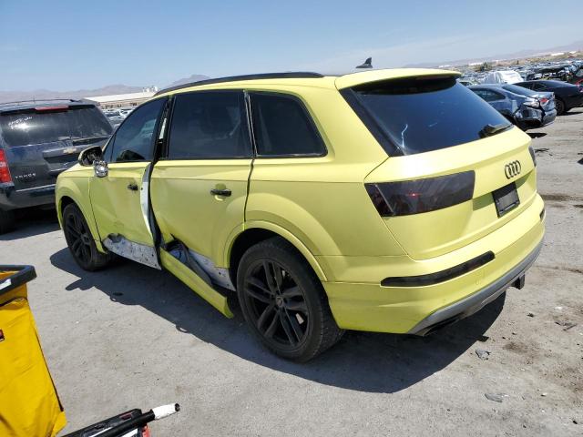 WA1VAAF79HD018931 - 2017 AUDI Q7 PRESTIGE YELLOW photo 2