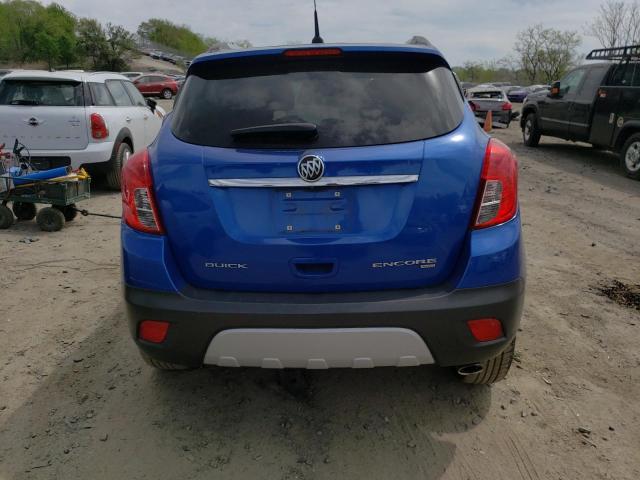 KL4CJFSB6EB786503 - 2014 BUICK ENCORE CONVENIENCE BLUE photo 6