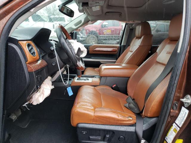 5TFAY5F14EX415184 - 2014 TOYOTA TUNDRA CREWMAX PLATINUM Braun Foto 7
